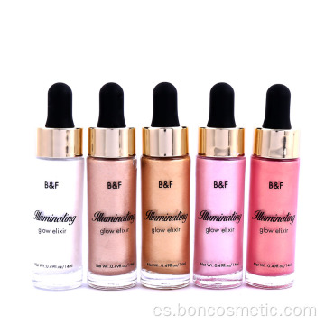 Liquid Highlighter Primer Drops Face Glow Cosmetics